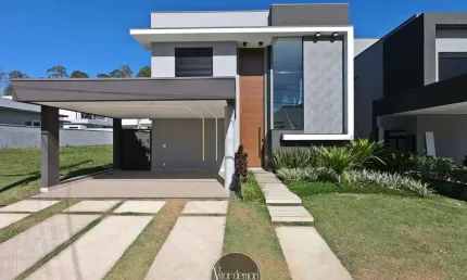 casa com 4 dormitorios e piscina no condominio Veredas