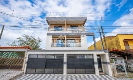 Casa em condomínio fechado com 2 quartos à venda na Vila Caiçara, Praia Grande 
