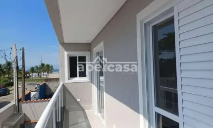Casa em condomínio fechado com 2 quartos à venda no Balneário Maracanã, Praia Grande 