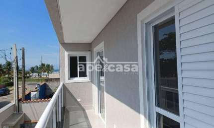 Casa em condomínio fechado com 2 quartos para alugar no Balneário Maracanã, Praia Grande 