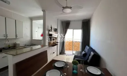 Apartamento com 1 quarto à venda na Vila Caiçara, Praia Grande 