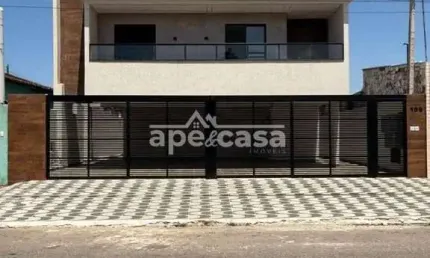 Casa em condomínio fechado com 2 quartos à venda no Jardim Melvi, Praia Grande 