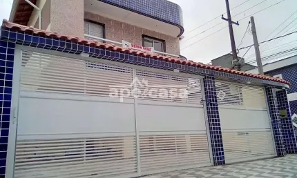 Casa em condomínio fechado com 2 quartos à venda no Jardim Samambaia, Praia Grande 