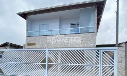 Casa em condomínio fechado com 2 quartos à venda no Jardim Melvi, Praia Grande 