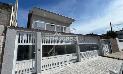 Casa em condomínio fechado com 2 quartos à venda no Tupiry, Praia Grande 