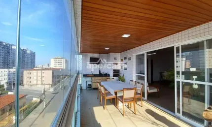 Apartamento com 3 quartos para alugar na Tupi, Praia Grande 