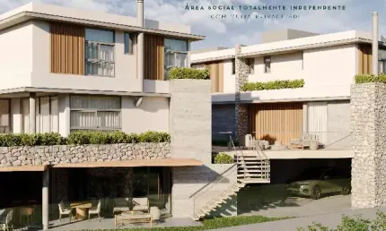 CONDOMINIO DE TOWNHOUSES NO CASCATINHA / SANTA FELICIDADE