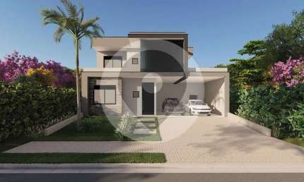 Casa em condomínio fechado com 4 quartos à venda na Rua Sebastião Cardoso, 168, Parque Brasil 500, Paulínia, 307 m2 por R$ 2.300.000