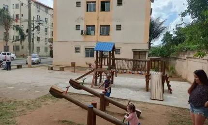 Apartamento com 2 dormitórios à venda, 43 m² por r$ 90.000,00 - campo grande - rio de janeiro/rj