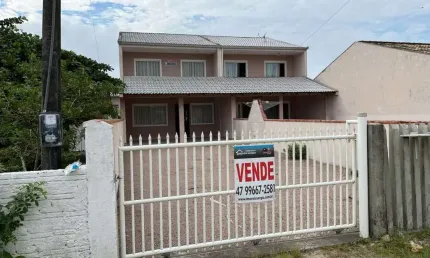 Sobrado para venda em itapoá, cambiju, 3 dormitórios, 2 banheiros, 4 vagas