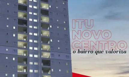 Apartamento com 3 quartos à venda na Rua Hélio Tomba, Itu Novo Centro, Itu