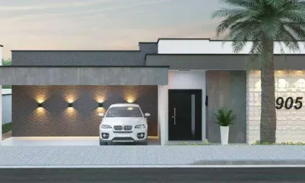 Casa em fase de construção a venda no Condominio Terras de Santa Izabel - Salto/SP