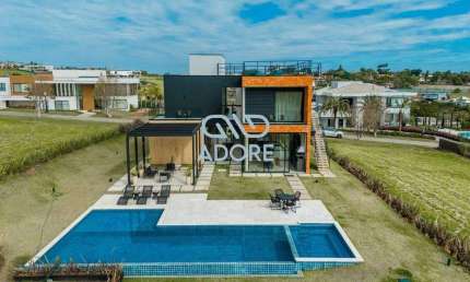 Casa á venda no Condomínio Porto São Pedro - Porto Feliz/SP