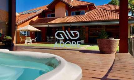 Casa para Aluguel no Condomínio Terras de São José I - 7 quartos, piscina