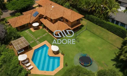 Casa para Aluguel no Condomínio Terras de São José I - 7 quartos, piscina