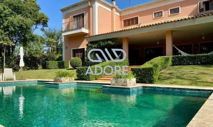 Casa Mobiliada para Aluguel no Condomínio Terras de São José I em Itu – SP | 5 Quartos | 2.100 m² de terreno | 730 m² de construção