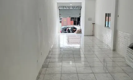 Salão comercial com 75m2 - vila nhocuné - aceita depósito caução