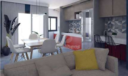 Apartamento com 2 dormitórios à venda, 56 m² por R$ 370.000,00 - Vila Bocaina - Mauá/SP