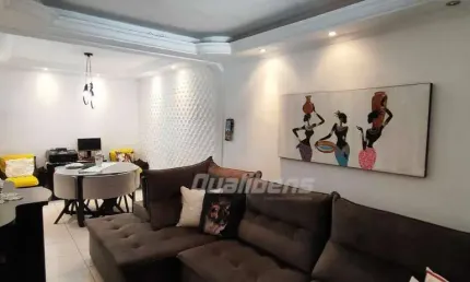 Sobrado com 3 dormitórios à venda, 100 m² por R$ 610.000,00 - Cidade São Jorge - Santo André/SP