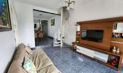Sobrado com 3 dormitórios à venda, 140 m² por R$ 420.000,00 - Jardim Aracy - Mauá/SP