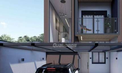 Sobrado com 3 dormitórios sendo 1 suíte com closet e varandaà venda, 147 m² por R$ 649.000 - Roncon - Ribeirão Pires/SP