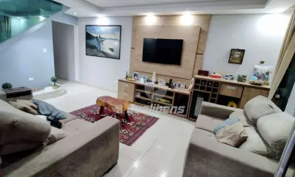 Sobrado com 4 dormitórios à venda, 237 m² por R$ 768.000,00 - Parque Marajoara - Santo André/SP