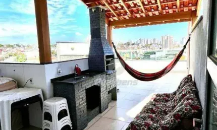 Apartamento Duplex com 2 dormitórios à venda, 73 m² por R$ 330.000,00 - Vila América - Santo André/SP