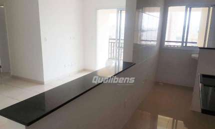 Apartamento com 2 dormitórios para alugar, 67 m² por R$ 2.888,26/mês - Vila Assis Brasil - Mauá/SP