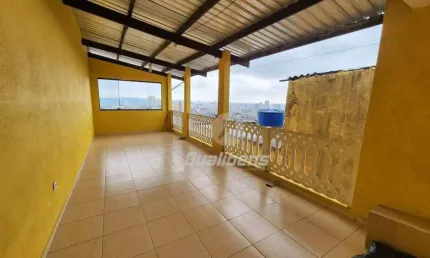 Sobrado com 5 dormitórios para alugar, 190 m² por R$ 3.198,00/mês - Parque das Américas - Mauá/SP