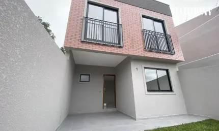 Sobrado Novo 03 dormitórios (1 suíte) à venda por R$ 530.000,00 no Santa Cândida - Curitiba/PR