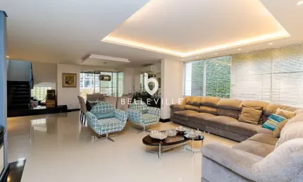 Casa em condomínio fechado com 4 quartos à venda na Rua Tobias de Macedo Júnior, 601, Santo Inácio, Curitiba, 392 m2 por R$ 1.850.000