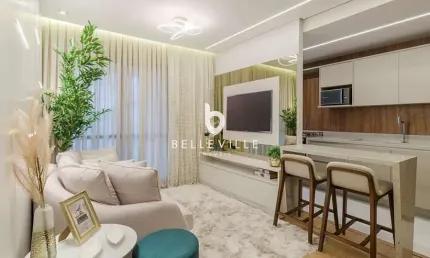 Apartamento com 2 quartos à venda na Rua Gago Coutinho, 310, Bacacheri, Curitiba, 67 m2 por R$ 717.000