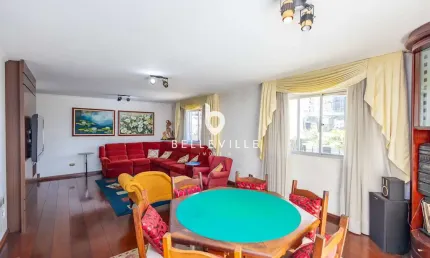 Apartamento com 5 quartos à venda na rua bento viana, 1140, batel, curitiba, 181 m2 por r$ 1.380.000