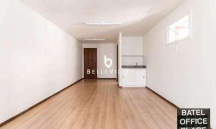 Excelente sala comercial no Batel com 30m² de área útil próximo a Praça do Japão