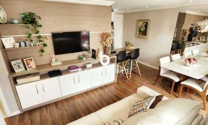 Lindo Apartamento Mobiliado alto padrão face norte sacada churrasqueira