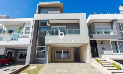 Casa em condomínio fechado com 4 quartos à venda na Rua Maria Luiza Bazzani Natal, 381, Uberaba, Curitiba, 278 m2 por R$ 2.670.000