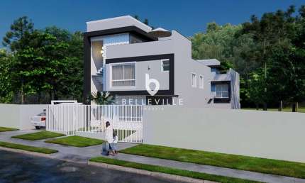 Casa em condomínio fechado com 3 quartos à venda na Rua Sargento Tadeu Czocher, 139, Uberaba, Curitiba, 122 m2 por R$ 720.000