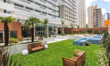 Apartamento com 1 quarto à venda na Avenida Visconde de Guarapuava, 3806, Batel, Curitiba, 33 m2 por R$ 550.000