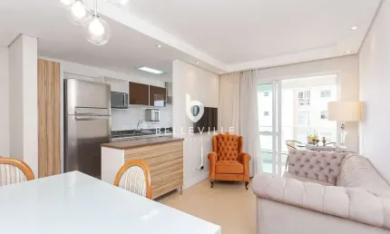Apartamento com 2 quartos à venda na rua jovino do rosário, 1790, boa vista, curitiba, 59 m2 por r$ 665.000