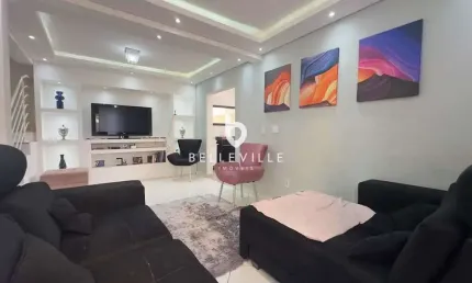 Casa em condomínio fechado com 3 quartos à venda na rua joão malta de albuquerque maranhão, 586, pinheirinho, curitiba, 83 m2 por r$ 490.000