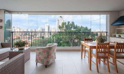Apartamento tipo para venda com 3 quartos, sendo 3 suítes, 170m² bairro Santana