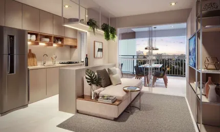 Apartamento 80m² com 2 suites, varanda com estrutura p/ churrasqueira e vaga no tatuapé px ao metrô!