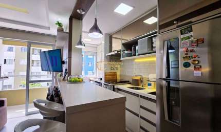 Apartamento  mobiliado 2 quartos - Residencial Ivo Luchi