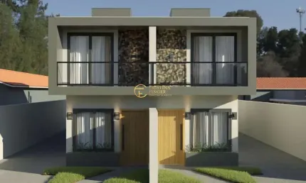 Sobrado Geminado - 3 dormitórios/1 suite  (Residencial Petúnia)