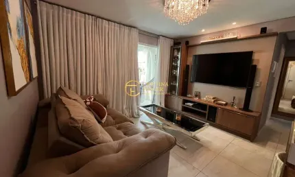 Apartamento mobiliado -  106 m² -  3 quatos sendo 1 suíte - Areias São José