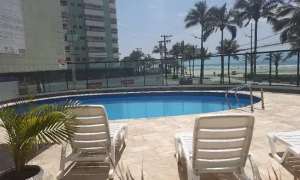 3 Dorms com Suíte e Vista Mar – Lazer Completo e Segurança 24h! Jardim Real