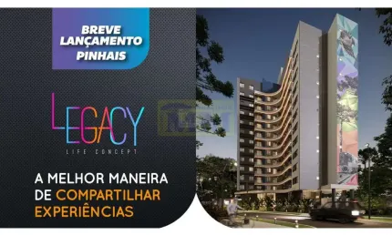 Apartamento com 1 dormitório à venda com 29.96m² no bairro Centro - PINHAIS / PR
