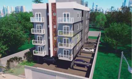 Apartamentos 2 e 3 quartos com suíte em construção a venda no Centro de Pinhais