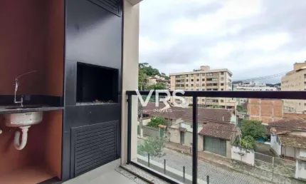 Apartamento com 2 dormitórios à venda, 76 m² por r$ 530.000,00 - agriões - teresópolis/rj