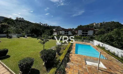 Casa com 5 dormitórios à venda, 380 m² por r$ 1.595.000,00 - jardim cascata - teresópolis/rj